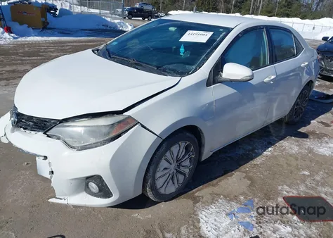 2014 Toyota Corolla S Plus из США, поврежденный, VIN 2T1BURHE0EC067194